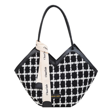 CL1269 - Large Textured Tote Bag
